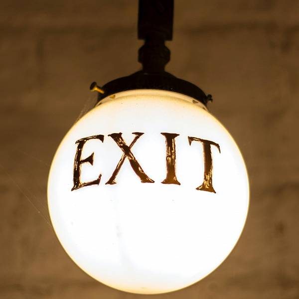 Exit Light Bulb